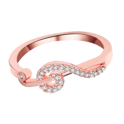HIAKDOFT Notenring Legierung weiblich Ornament Thema Ring in Musiknotenform Finger Musical Ersatz Mode Frauen-Accessoire Kreativ einfach Roségold HIAKDOFT Notenring Legierung weiblich Ornament Thema Ring in Musiknotenform Finger Musical Ersatz Mode Frauen-Accessoire Kreativ einfach Roségold von HIAKDOFT