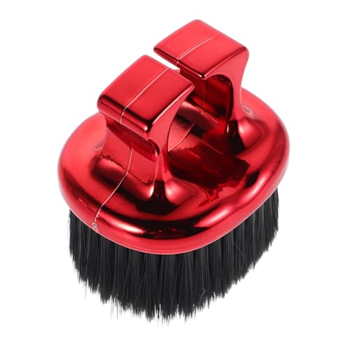 HIAKDOFT Reise Bartbürste Für Herren Weiche Knuckle Bürste Zur Haarreinigung Kompakt Und Leicht Für Friseursalons Und Unterwegs Mit Strapazierfähigem Holzgriff Und Dichten Borsten Für von HIAKDOFT