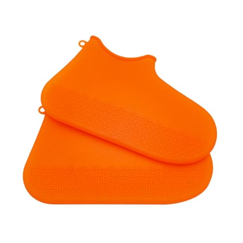 HIAKDOFT Silikon Überschuhe und Verschleißfest rutschfeste Schuhüberzüge für Outdoor Reisen S Schützende Regenschuhe gegen Schlamm und Schnee Flexibel und Wiederverwendbar von HIAKDOFT