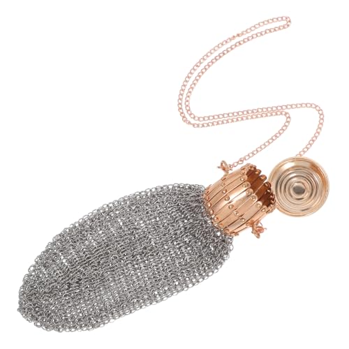 HIAKDOFT Vintage Coin Purse Mini Wallet mit Drehverschluss Metallnetz Münzfach im Retro Stil Kompakter Travel Coin Purse und Mini für Geld Schmuck und Kleinteile von HIAKDOFT