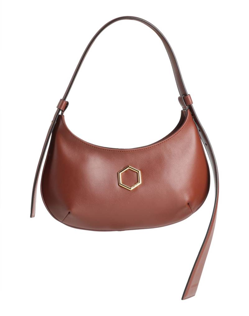 HIBOURAMA Handtaschen Damen Braun von HIBOURAMA