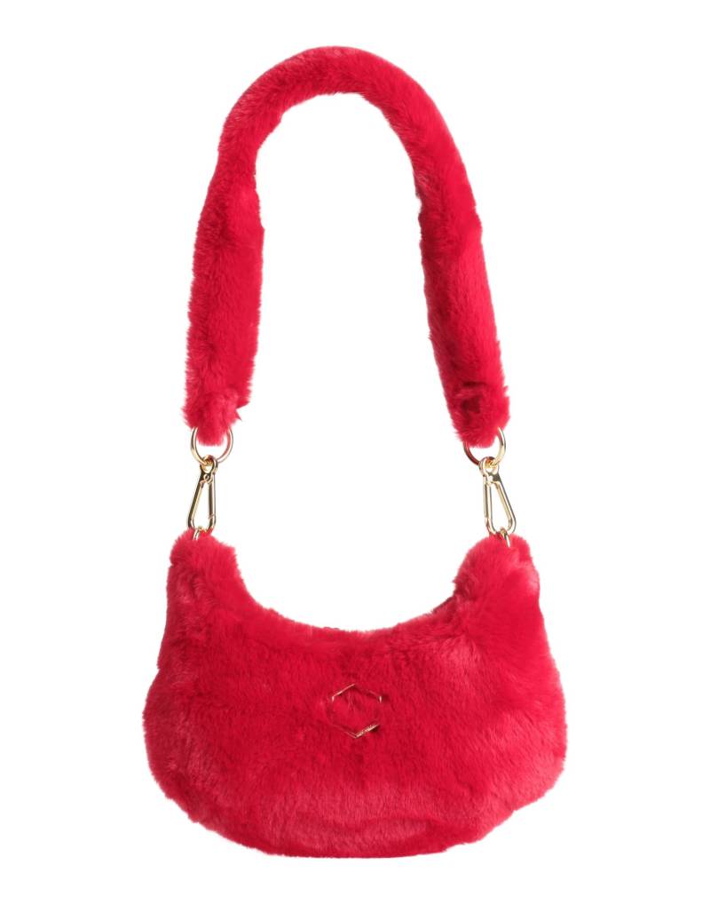 HIBOURAMA Schultertasche Damen Rot von HIBOURAMA