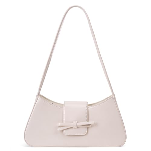 HICARRY Handtasche Damen Klein Umhängetasche Shoulder Bag Hobo Bag Elegant Handbag for Women PU Leder Schultertasche Damen Kleine Handtaschen mit Bogen Y2k Tasche Teenager Mädchen von HICARRY