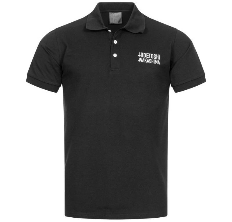 HIDETOSHI WAKASHIMA Poloshirt HIDETOSHI WAKASHIMA "Koshigaya" Herren Polo-Shirt aus hochwertigem, strukturiertem Piqué-Gewebe von HIDETOSHI WAKASHIMA