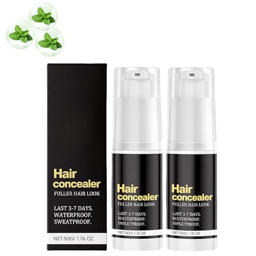 Hairfillup Hair Concealer for Men, Hairfillup Hair, Hair Fill up Concealer Waterproof, Hairfill up Hair Concealer Crea, Concealer Hair Filling Cream for Men and Women (2 Pcs) von HIDRUO
