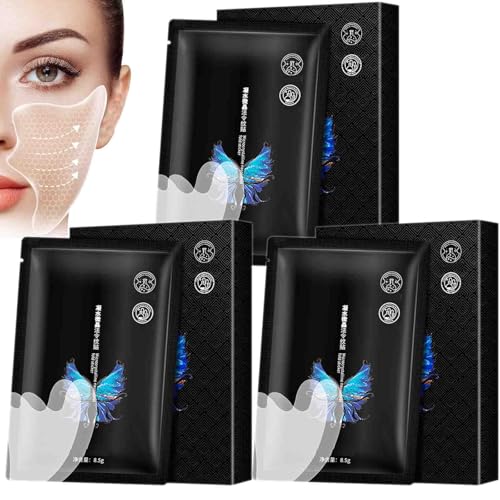 Instant Beauty Face Nutrition Wrinkle Removal Lift Sticker,Face Lift Mask,Microcrystalline Nasolabial Folds Removal Mask,Anti-Wrinkle Patches For All Skin (3, nasolabial folds patches(Face Patch)) von HIDRUO