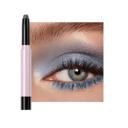 12 Farben Lidschattenstift Wasserdicht Glitzer Matt Nude Lidschatten Make-up Kosmetik Eyeliner Stifte Schatten (Color : 6) von HIFFEY
