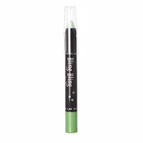 15 farben Perlglanz Lidschatten Bleistift Wasserdicht Langlebige Glitter Schimmer Lidschatten Stift Eyeliner Stick Augen Make-Up-Tools (Color : 12) von HIFFEY
