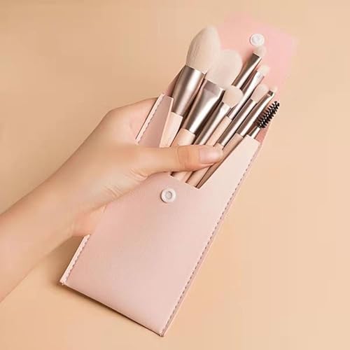 8Pcs Kosmetik Foundation Lidschatten Blending Make-Up Pinsel Weichen, Flauschigen Make-Up Pinsel Beauty-Tools Make-Up Pinsel (Color : 06) von HIFFEY
