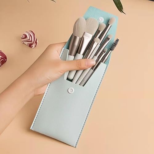 8Pcs Kosmetik Foundation Lidschatten Blending Make-Up Pinsel Weichen, Flauschigen Make-Up Pinsel Beauty-Tools Make-Up Pinsel (Color : 08) von HIFFEY