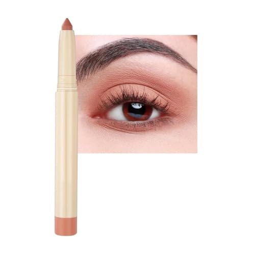 Perlglanz-Lidschatten-Stiftstift, dauerhafter Glitzer, Schimmer, Lidschattenstift, Eyeliner-Stick, Augen-Make-up-Werkzeuge, wasserdicht, 22 Farben (Color : NO.19) von HIFFEY