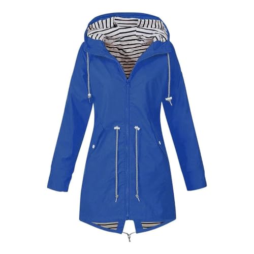 HIFI7 Damen Leichte Wasserdichte Regenjacke Regenmantel Mit Kapuze Wasserdicht Windbreaker Übergangsjacke Atmungsaktiv Mantel… von HIFI7