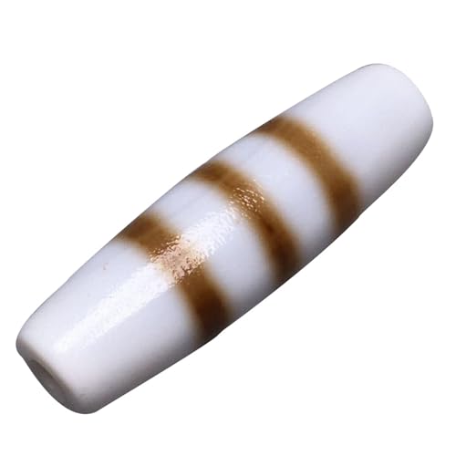 HIFRQVVC Tibetischer Achat-Dzi-Perlen-Anhänger, Natürliche Achat-Dzi-Perle, 3,8 cm x 1,1 cm x 0,5 mm, for Männer und Frauen HIFRQVVC Tibetischer Achat-Dzi-Perlen-Anhänger, Natürliche Achat-Dzi-Perle, 3,8 cm x 1,1 cm x 0,5 mm, for Männer und Frauen von HIFRQVVC