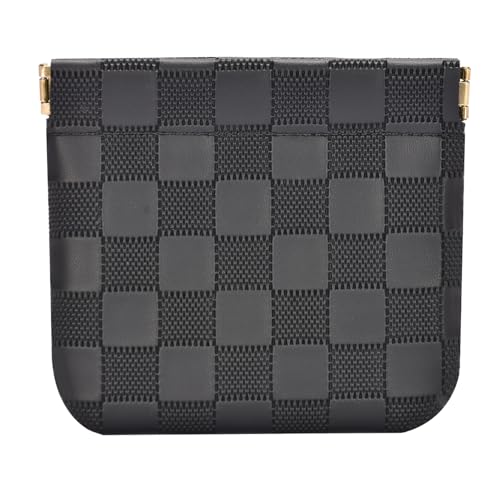 HIGH FIT Kosmetiktasche aus Leder für Geldbörse, Münzgeldbörse, Lippenstift, Kosmetikzubehör, Organizer, Reise-Set, Aufbewahrungstasche, wasserdicht, tragbar, kein Reißverschluss, selbstschließend HIGH FIT Kosmetiktasche aus Leder für Geldbörse, Münzgeldbörse, Lippenstift, Kosmetikzubehör, Organizer, Reise-Set, Aufbewahrungstasche, wasserdicht, tragbar, kein Reißverschluss, selbstschließend von HIGH FIT