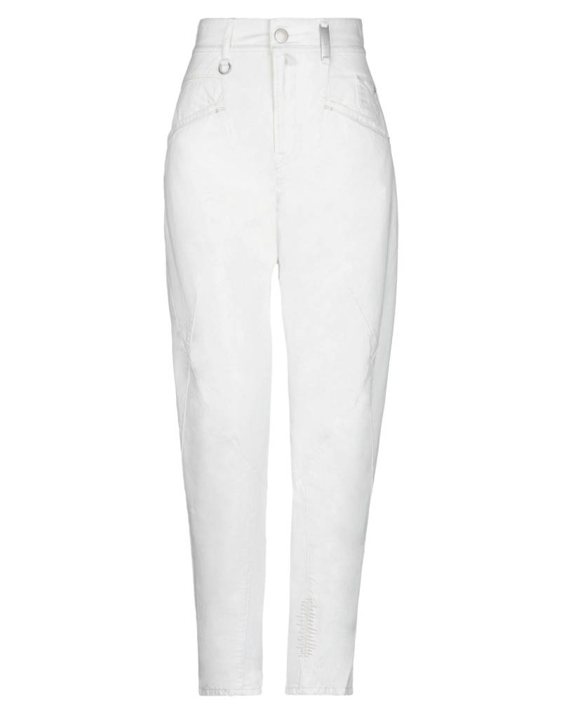 HIGH Jeanshose Damen Weiß von HIGH