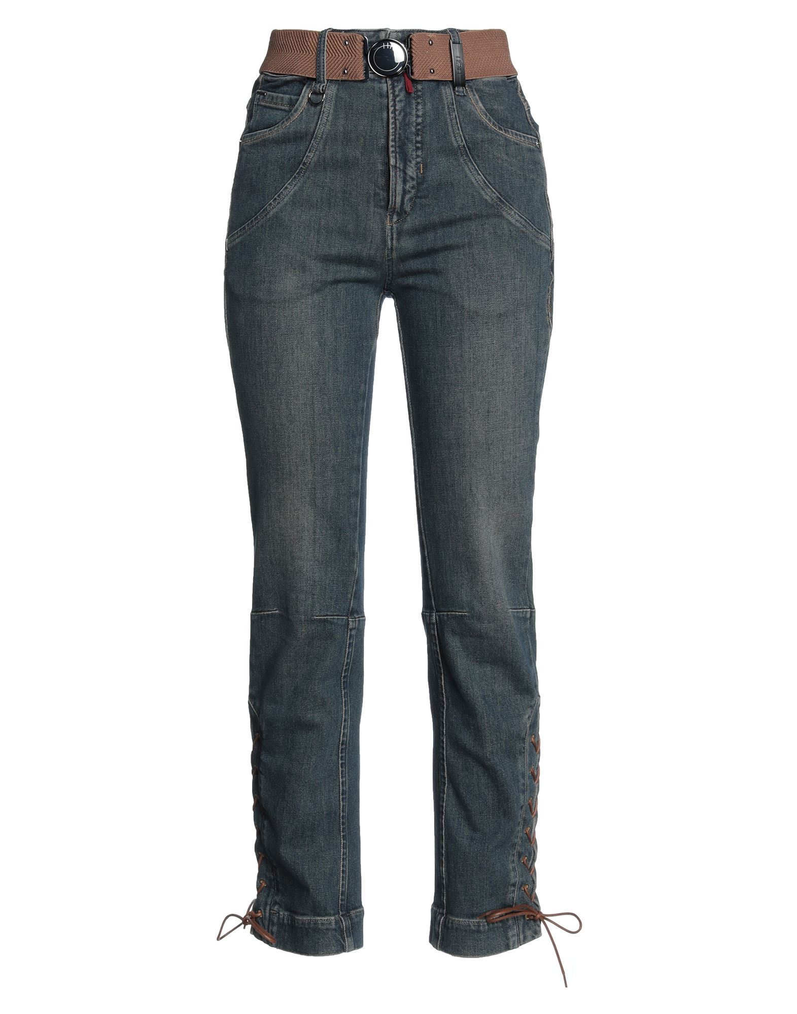 HIGH Jeanshose Damen Blau von HIGH