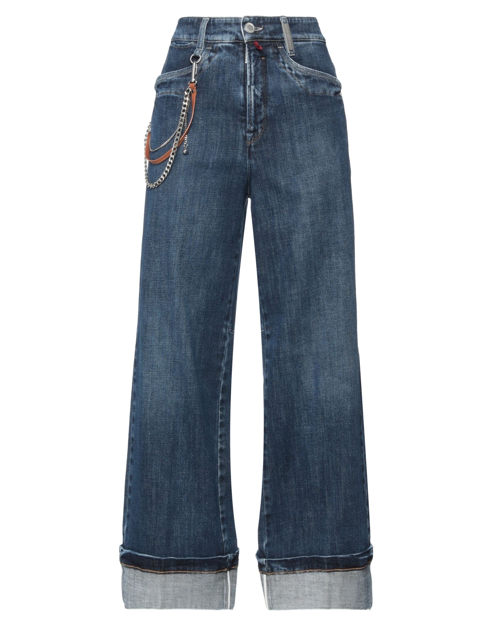 HIGH Jeanshose Damen Blau von HIGH