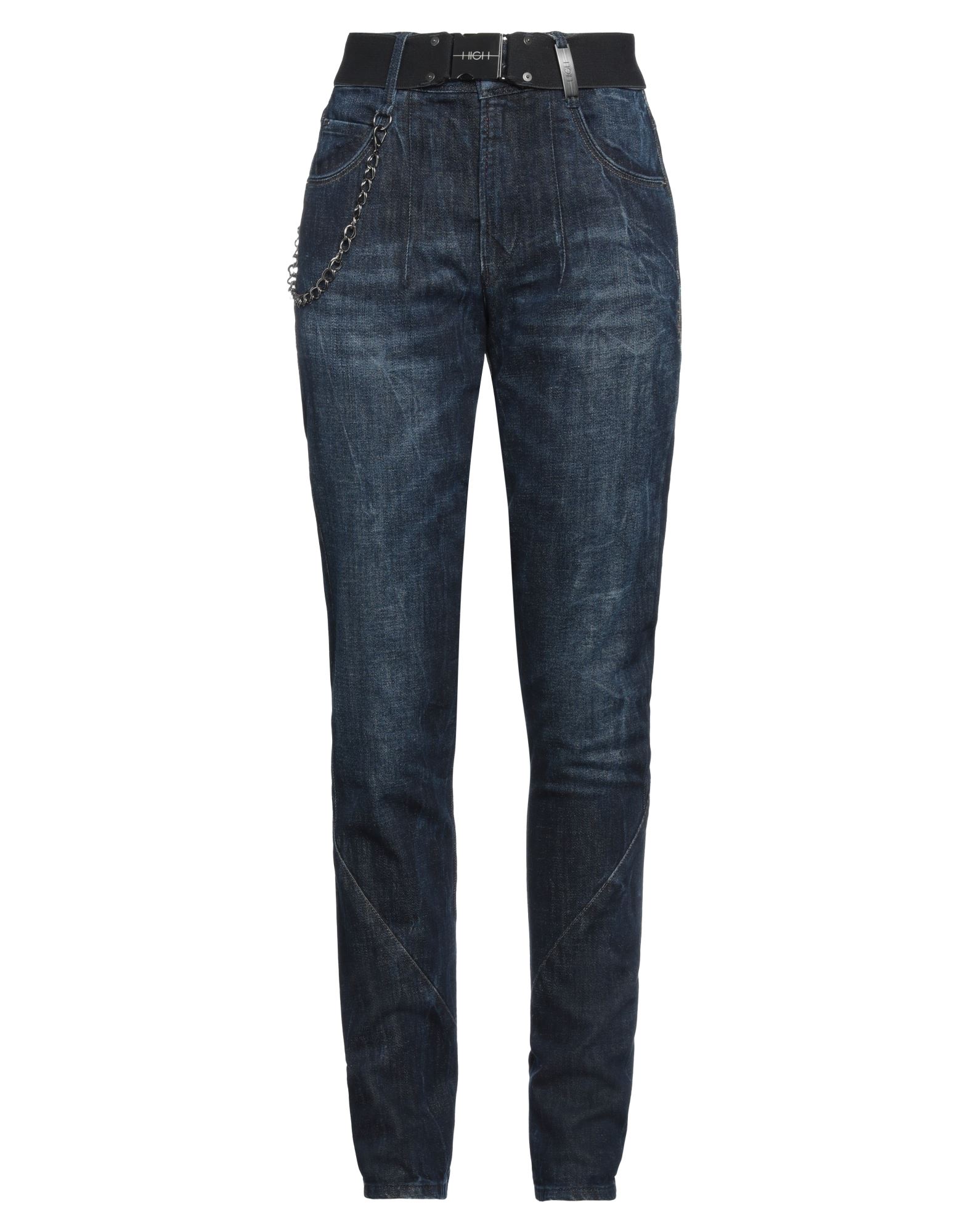 HIGH Jeanshose Damen Blau von HIGH