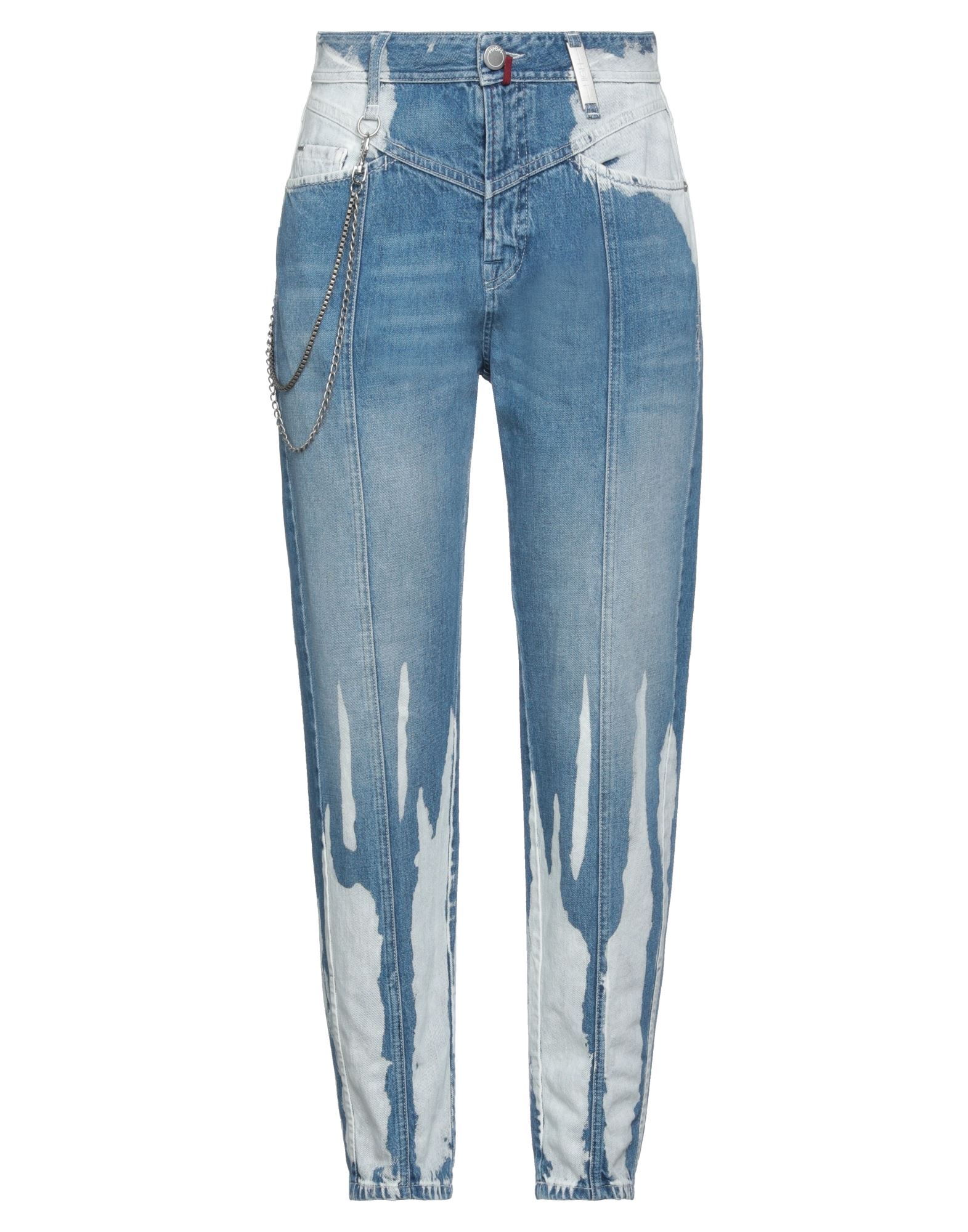 HIGH Jeanshose Damen Blau von HIGH