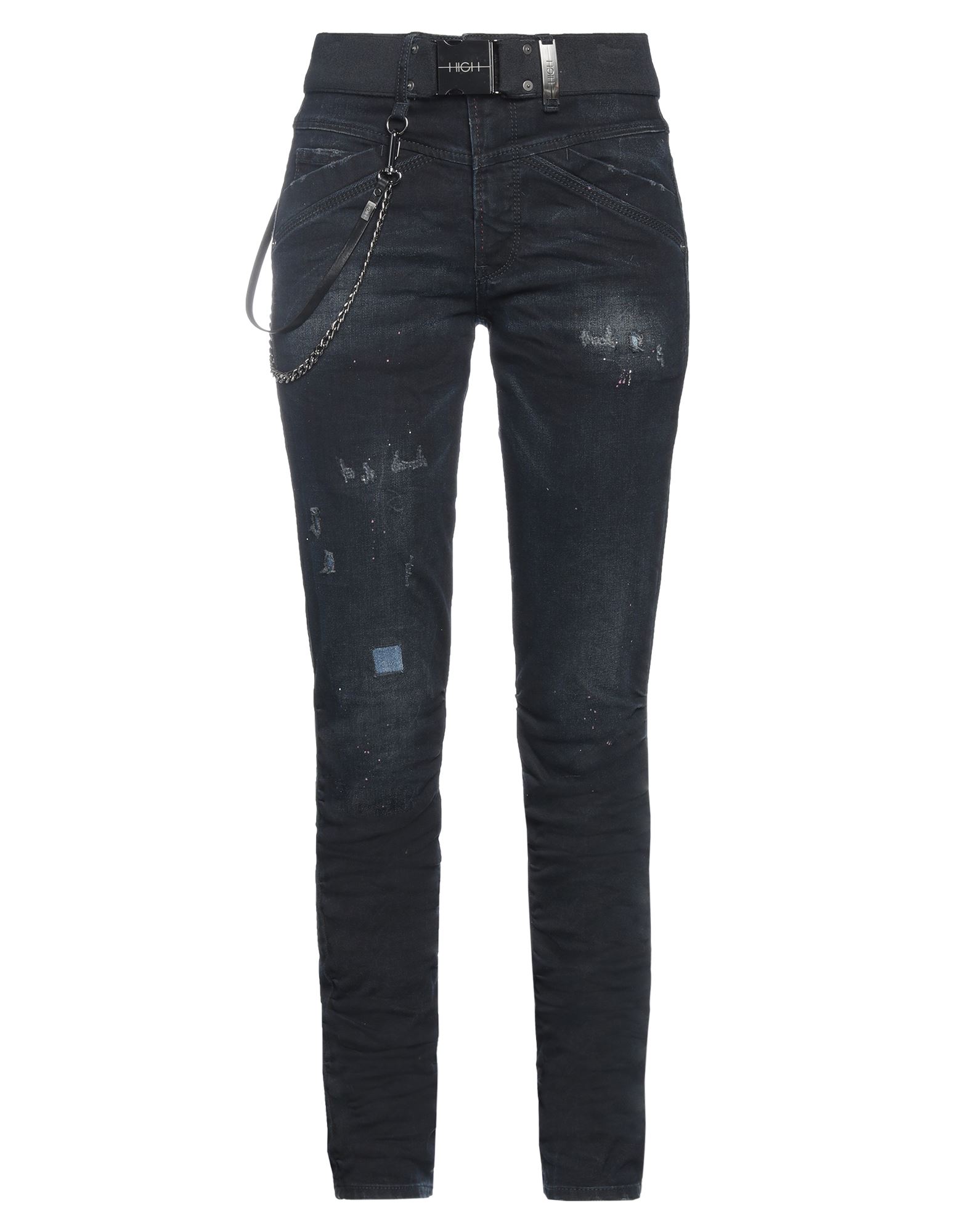 HIGH Jeanshose Damen Blau von HIGH