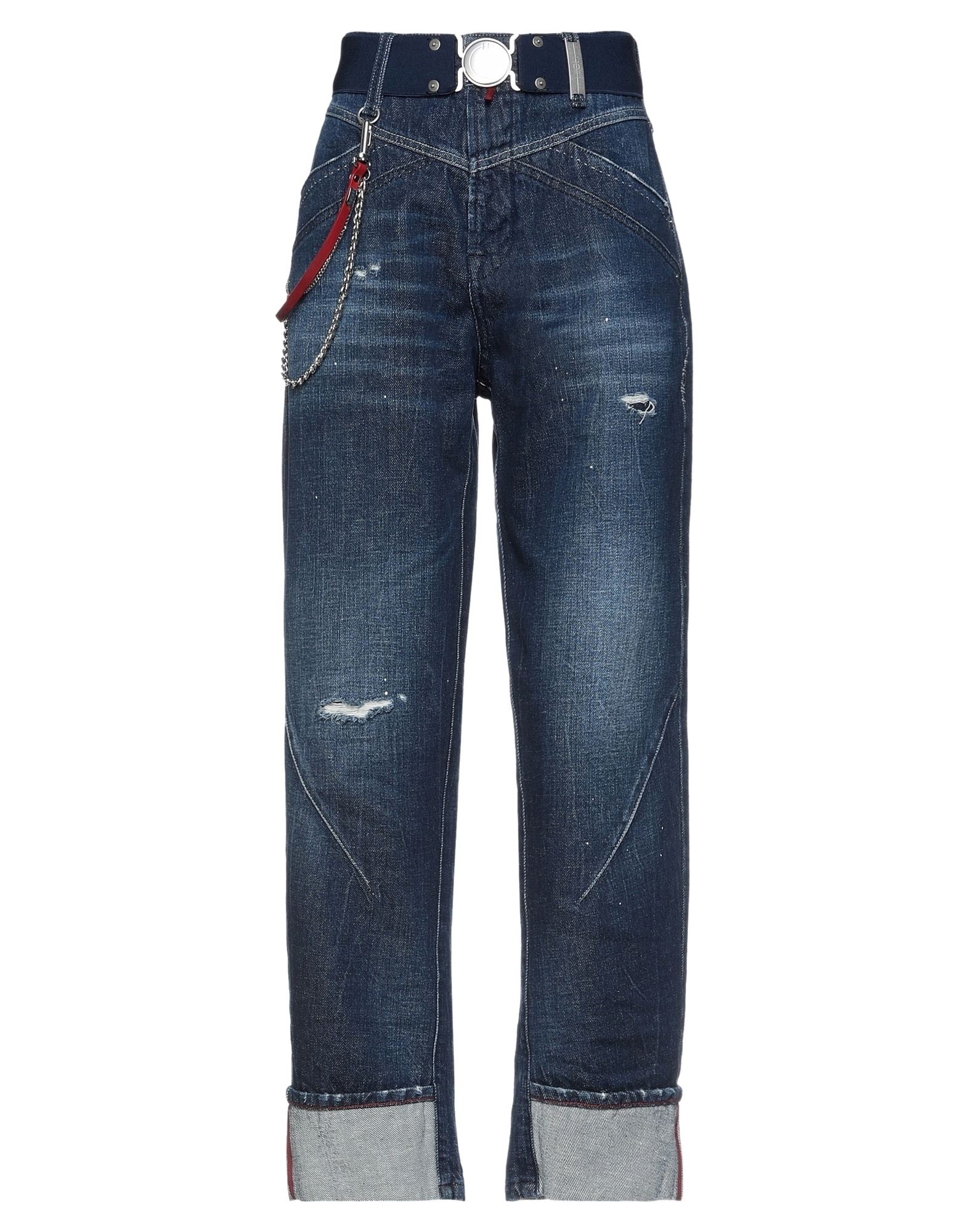 HIGH Jeanshose Damen Blau von HIGH