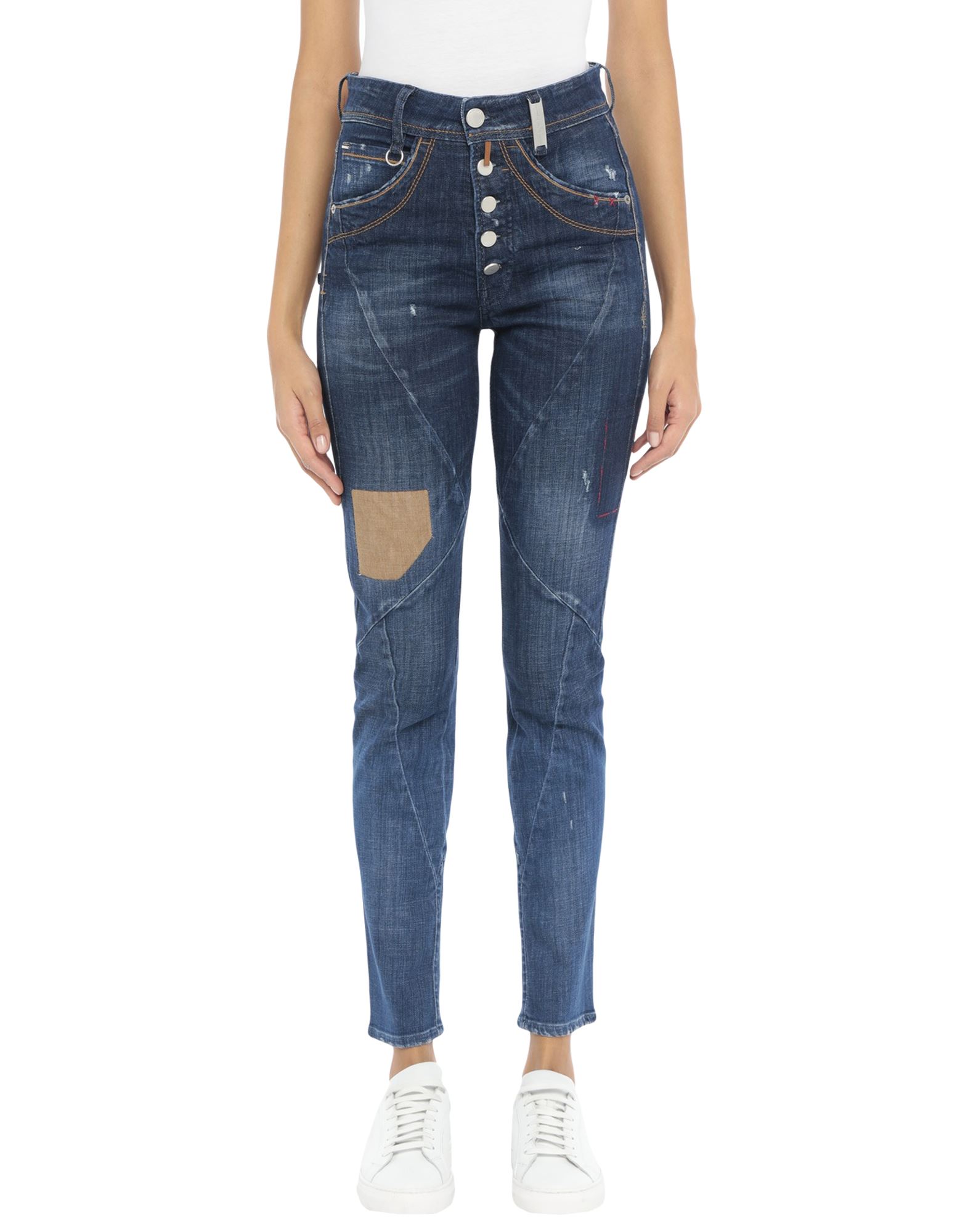 HIGH Jeanshose Damen Blau von HIGH