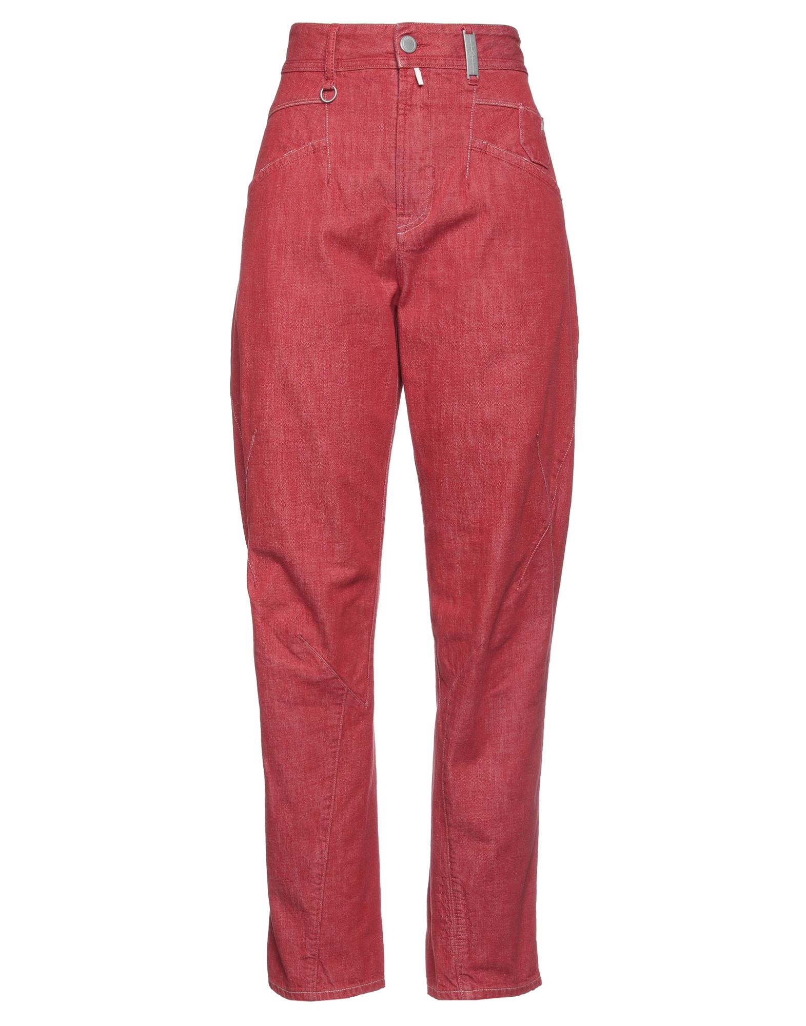 HIGH Jeanshose Damen Rot von HIGH