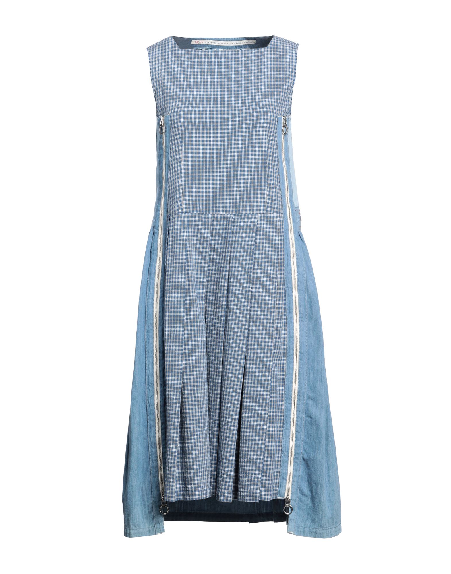 HIGH Midi-kleid Damen Blau von HIGH