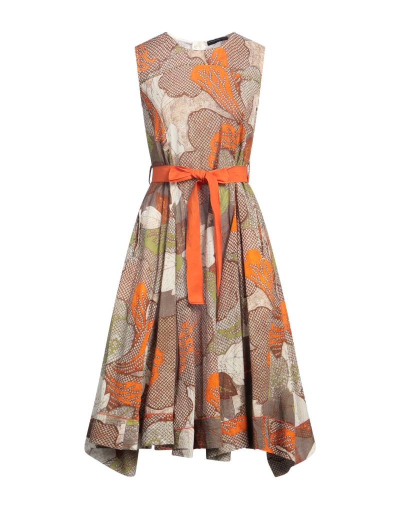 HIGH Midi-kleid Damen Orange von HIGH