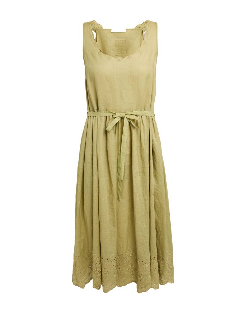 HIGH Midi-kleid Damen Säuregrün von HIGH