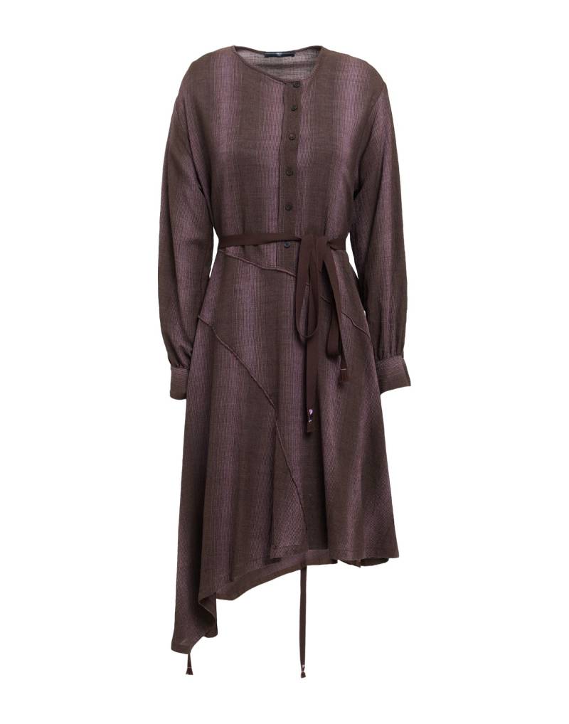 HIGH Midi-kleid Damen Schokobraun von HIGH