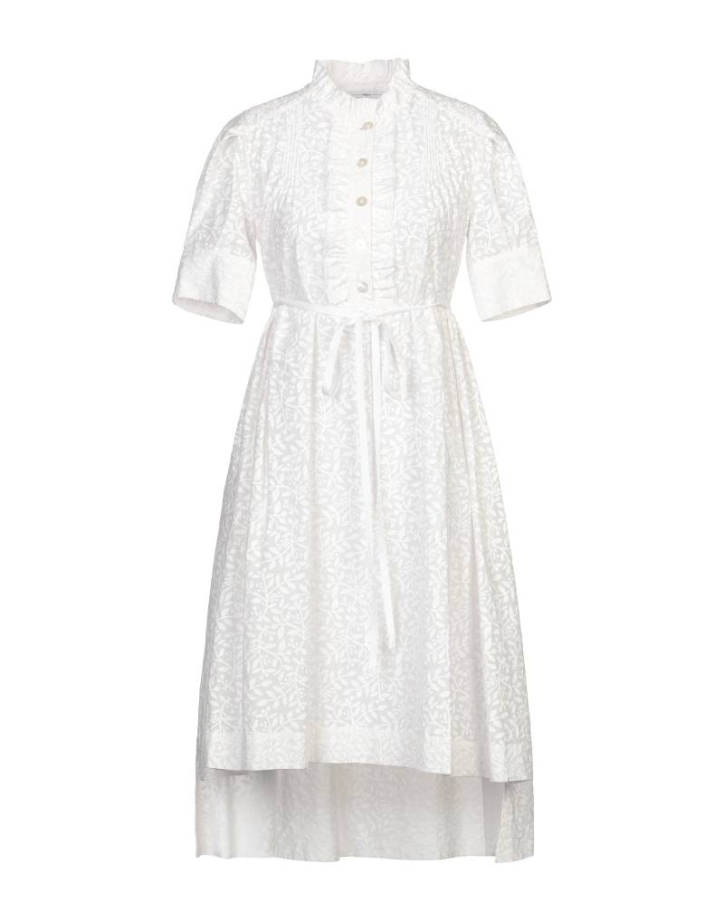 HIGH Midi-kleid Damen Weiß von HIGH