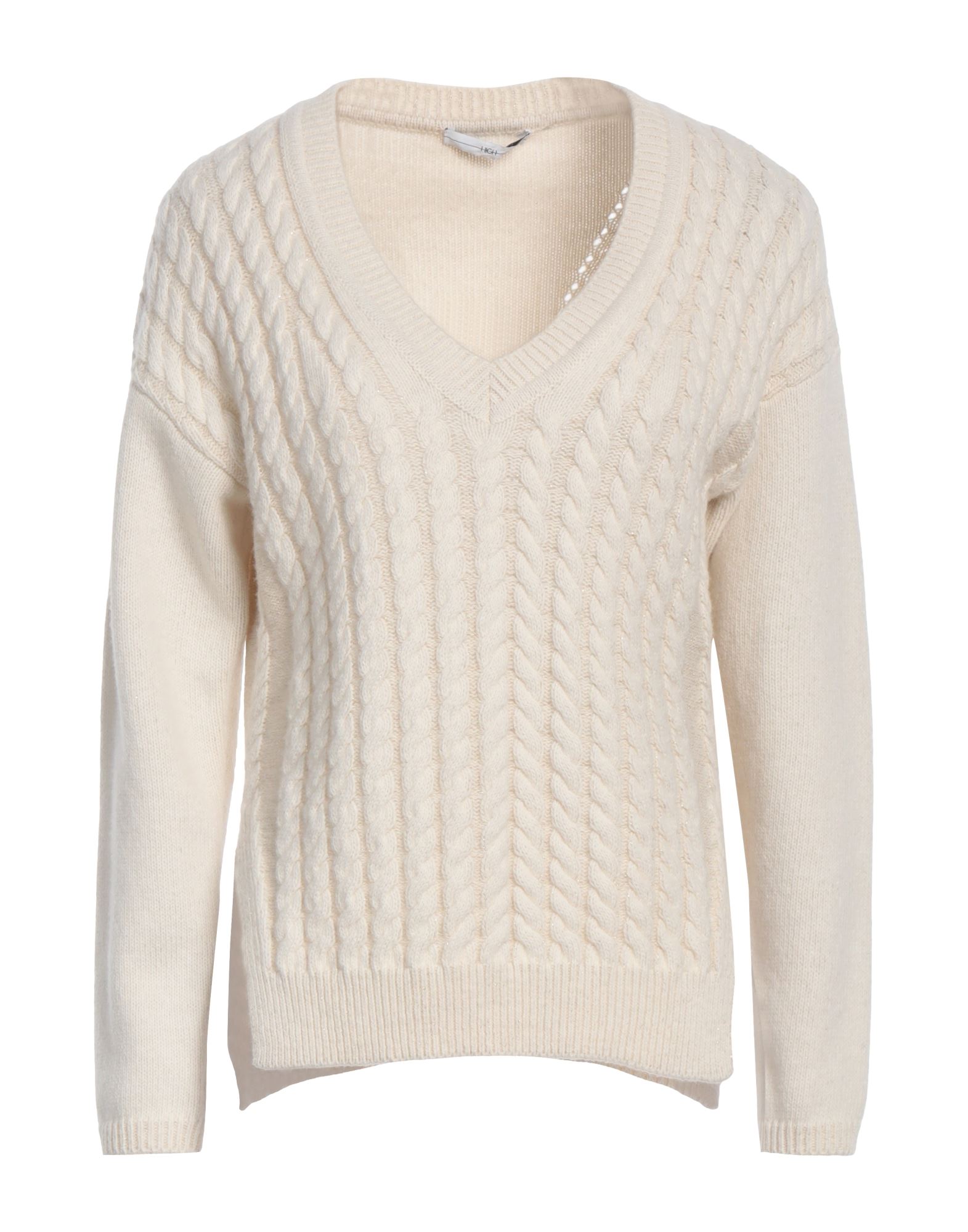 HIGH Pullover Damen Elfenbein von HIGH