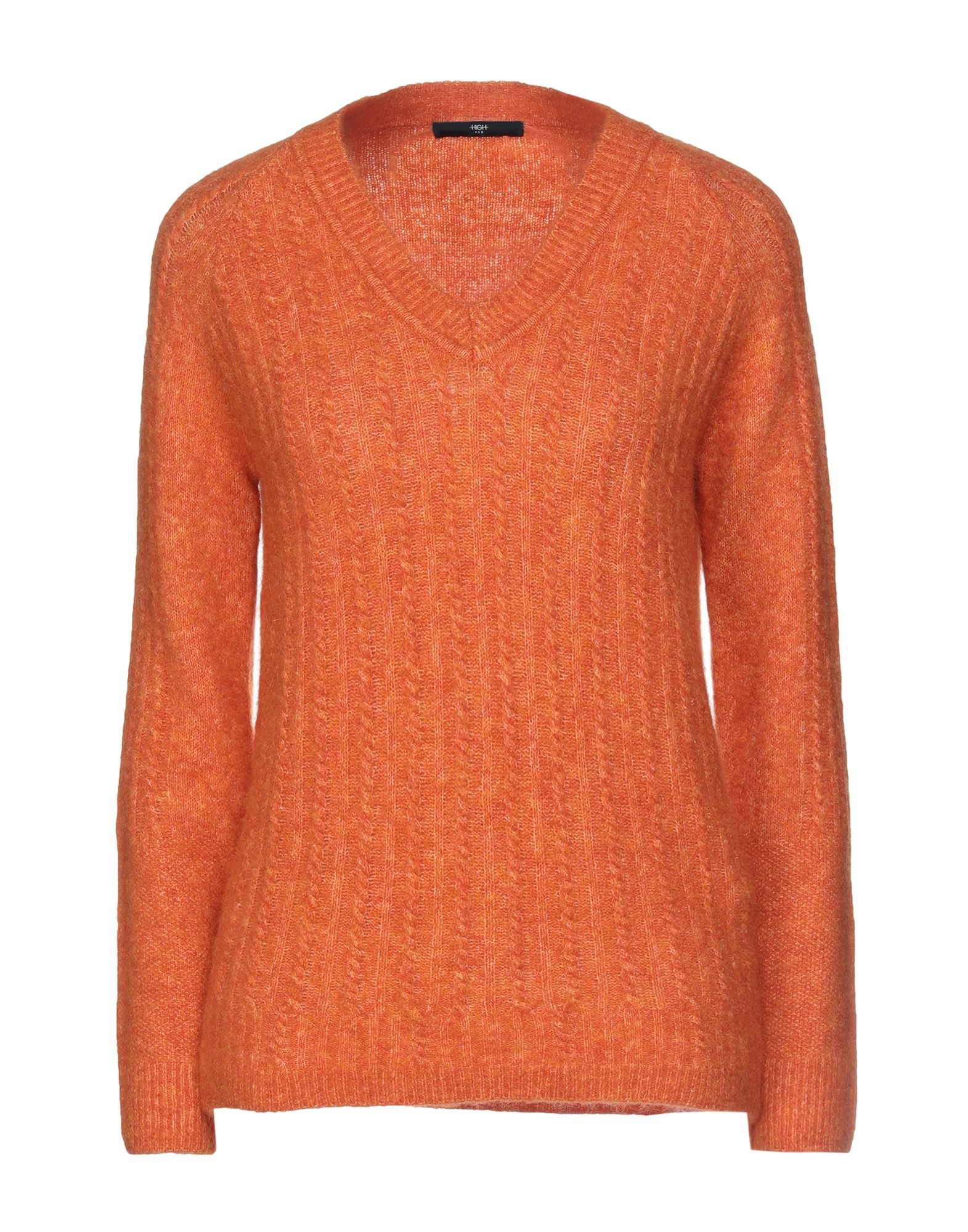 HIGH Pullover Damen Orange von HIGH