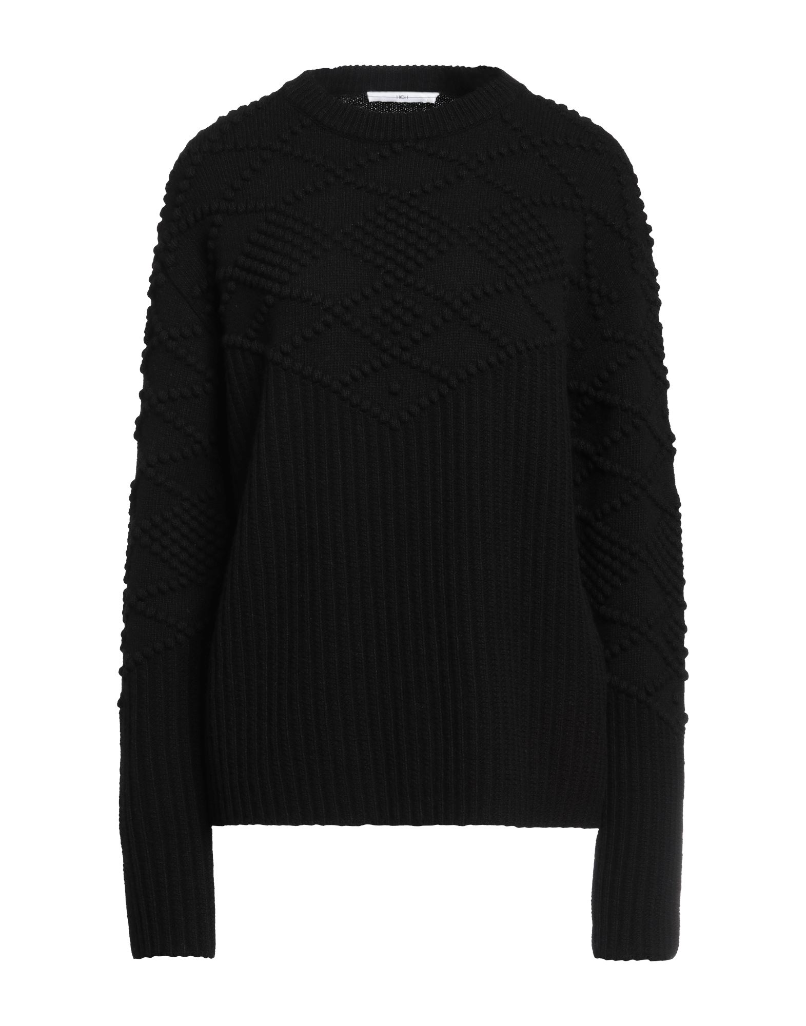 HIGH Pullover Damen Schwarz von HIGH