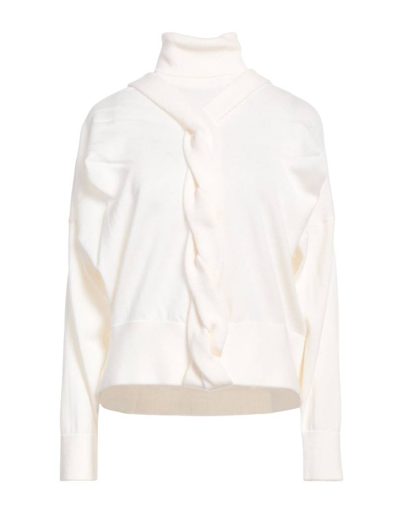 HIGH Rollkragenpullover Damen Cremeweiß von HIGH