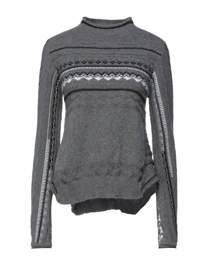 HIGH Rollkragenpullover Damen Grau von HIGH