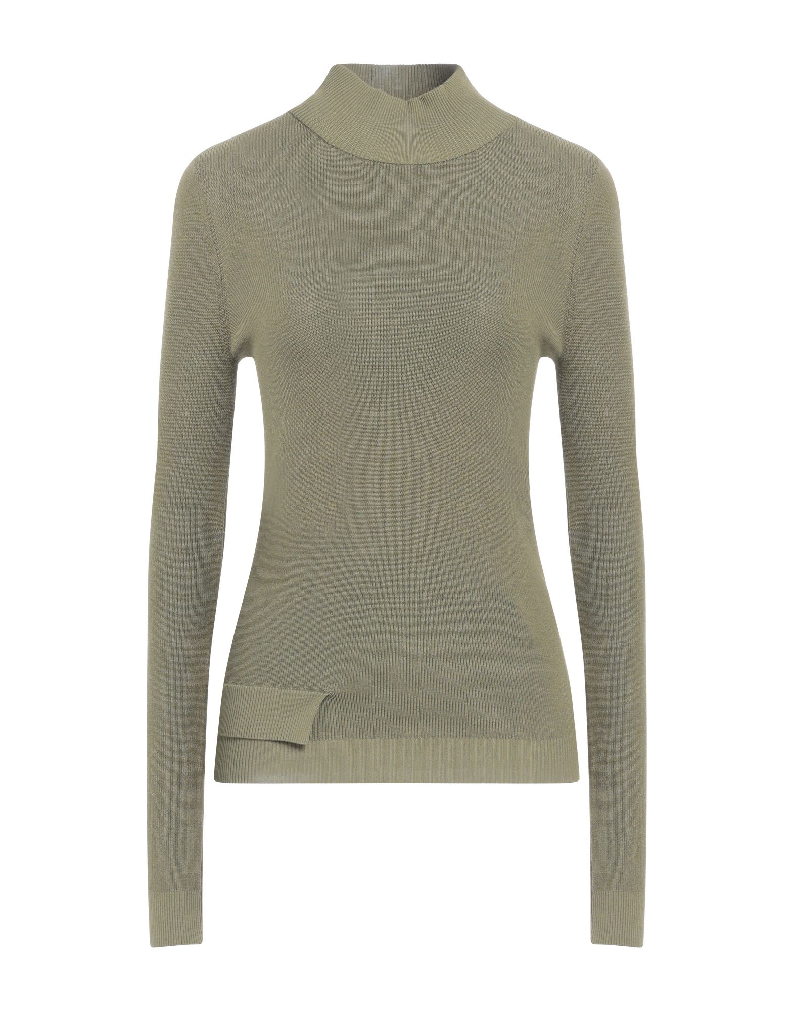 HIGH Rollkragenpullover Damen Militärgrün von HIGH