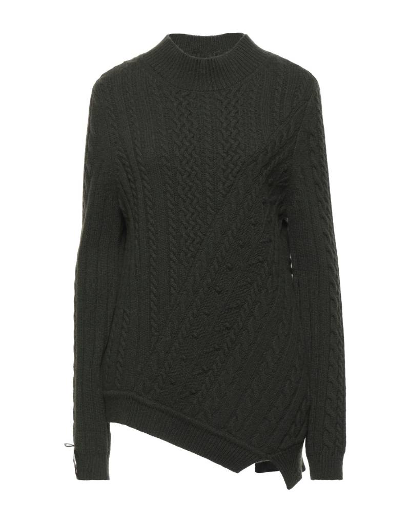 HIGH Rollkragenpullover Damen Militärgrün von HIGH