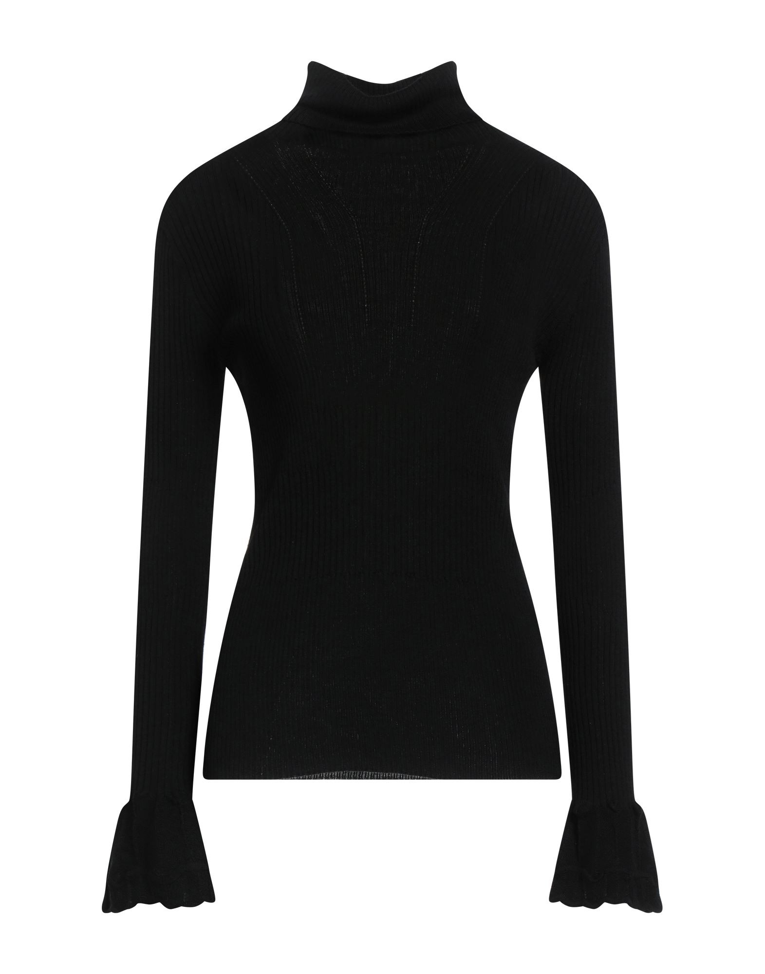 HIGH Rollkragenpullover Damen Schwarz von HIGH