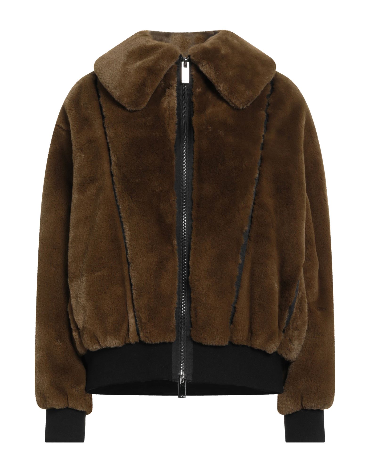 HIGH Shearling- & Kunstfell Damen Militärgrün von HIGH