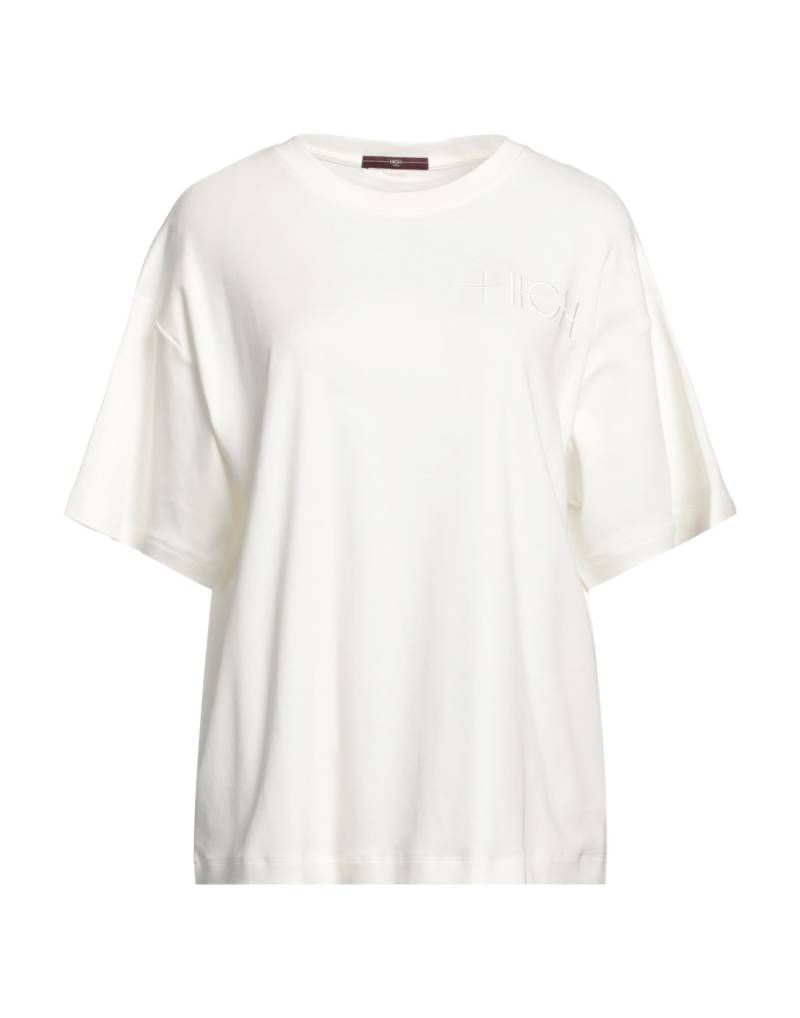 HIGH T-shirts Damen Elfenbein von HIGH