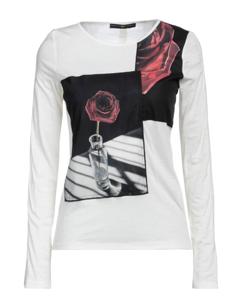 HIGH T-shirts Damen Elfenbein von HIGH