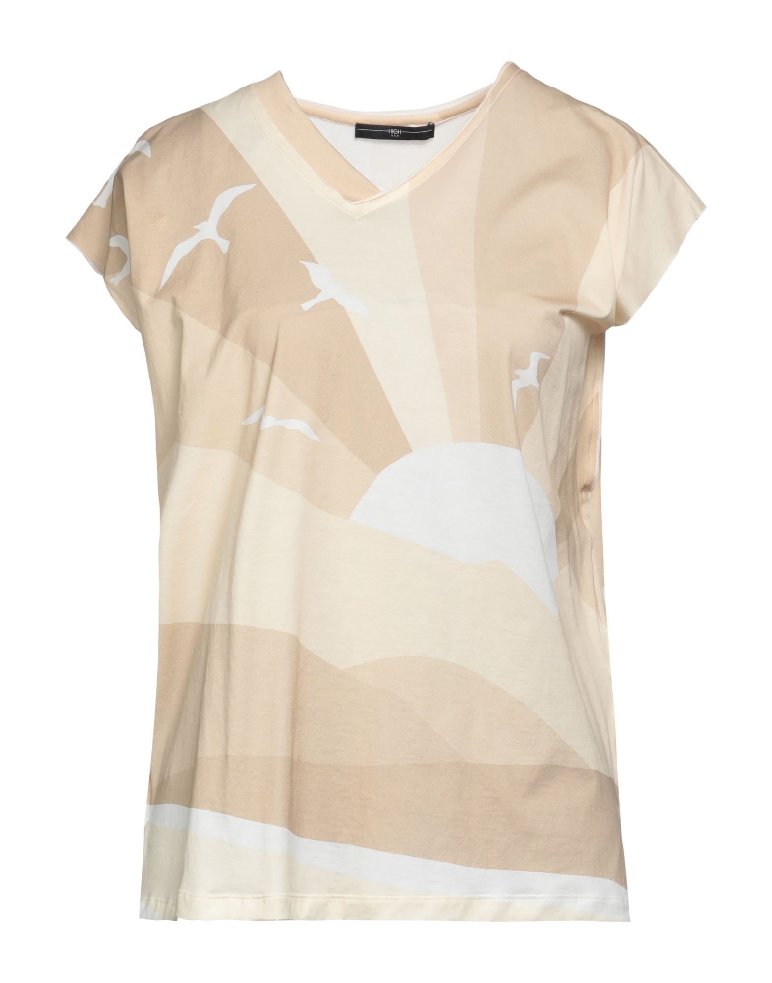 HIGH T-shirts Damen Sand von HIGH