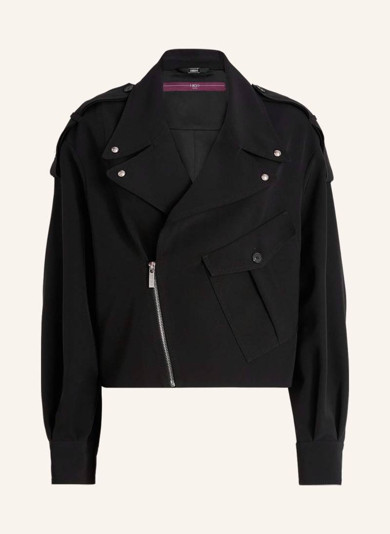 High Bikerjacke Yukata schwarz von HIGH