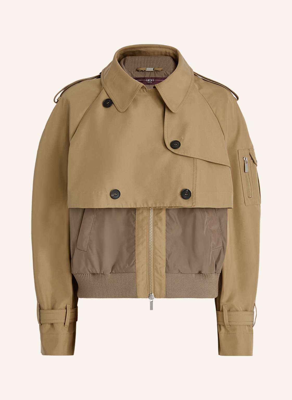 High Jacke Street beige von HIGH