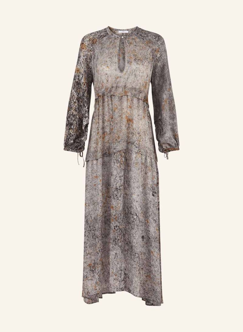 High Kleid Idyll Kleid Mit Seide grau von HIGH