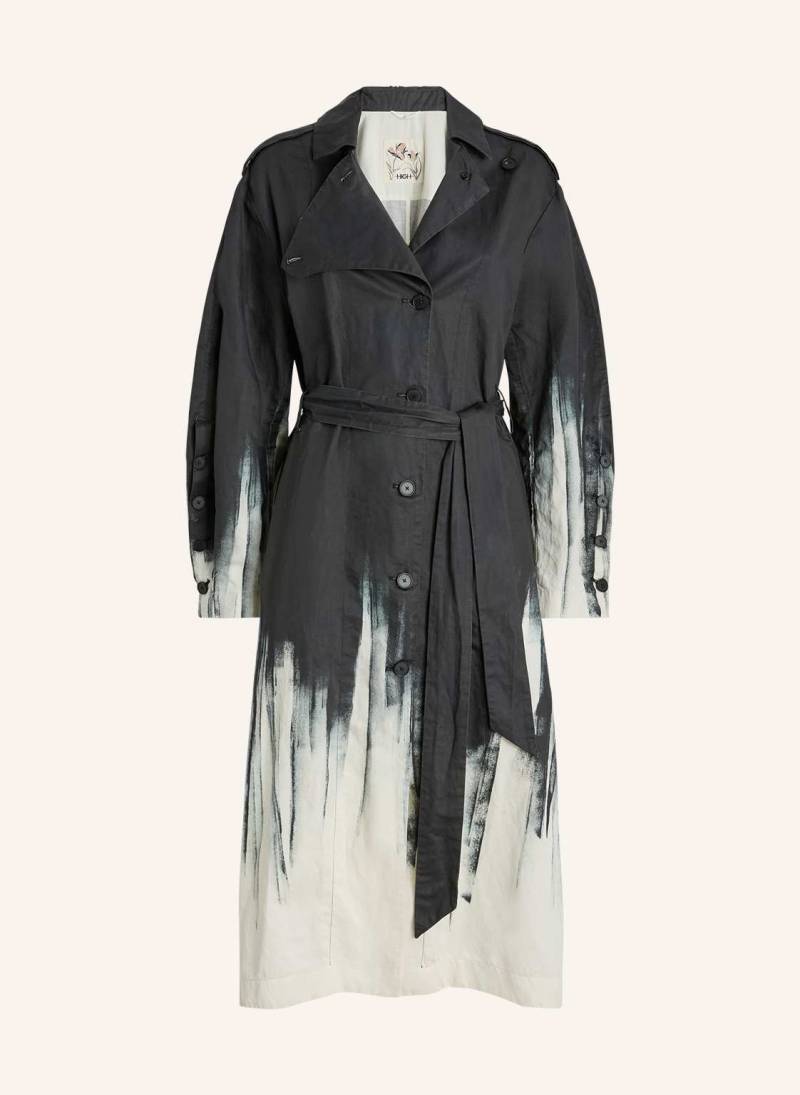 High Trencoat Holt blau von HIGH