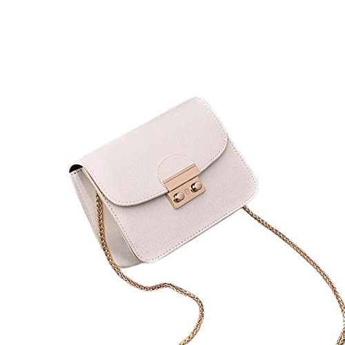 HIHELO Handtasche Damen Taschen Frühling und Sommer Kette Kleine quadratische Tasche und Stil Schultertasche Diagonale Tasche Mini Handtasche von HIHELO