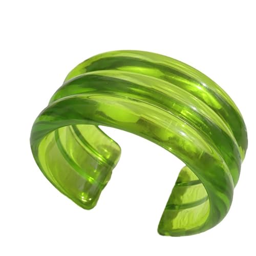 HIIXHC Jelly Resin Manschette Armreif Armbänder für Frauen Breiter Acryl-Armreif Armband Unregelmäßige geometrische Kunststoff-Armbänder Schmuck für Frauen Strand Essentials für Urlaub, 7 inches, Harz HIIXHC Jelly Resin Manschette Armreif Armbänder für Frauen Breiter Acryl-Armreif Armband Unregelmäßige geometrische Kunststoff-Armbänder Schmuck für Frauen Strand Essentials für Urlaub, 7 inches, Harz von HIIXHC